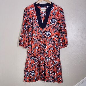 Smith & Quinn Women's Orange and Blue Dress